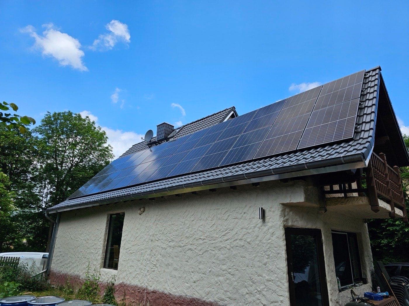 Photovoltaikanlage von Serious Solar im Einzugsgebiet von Leiselheim