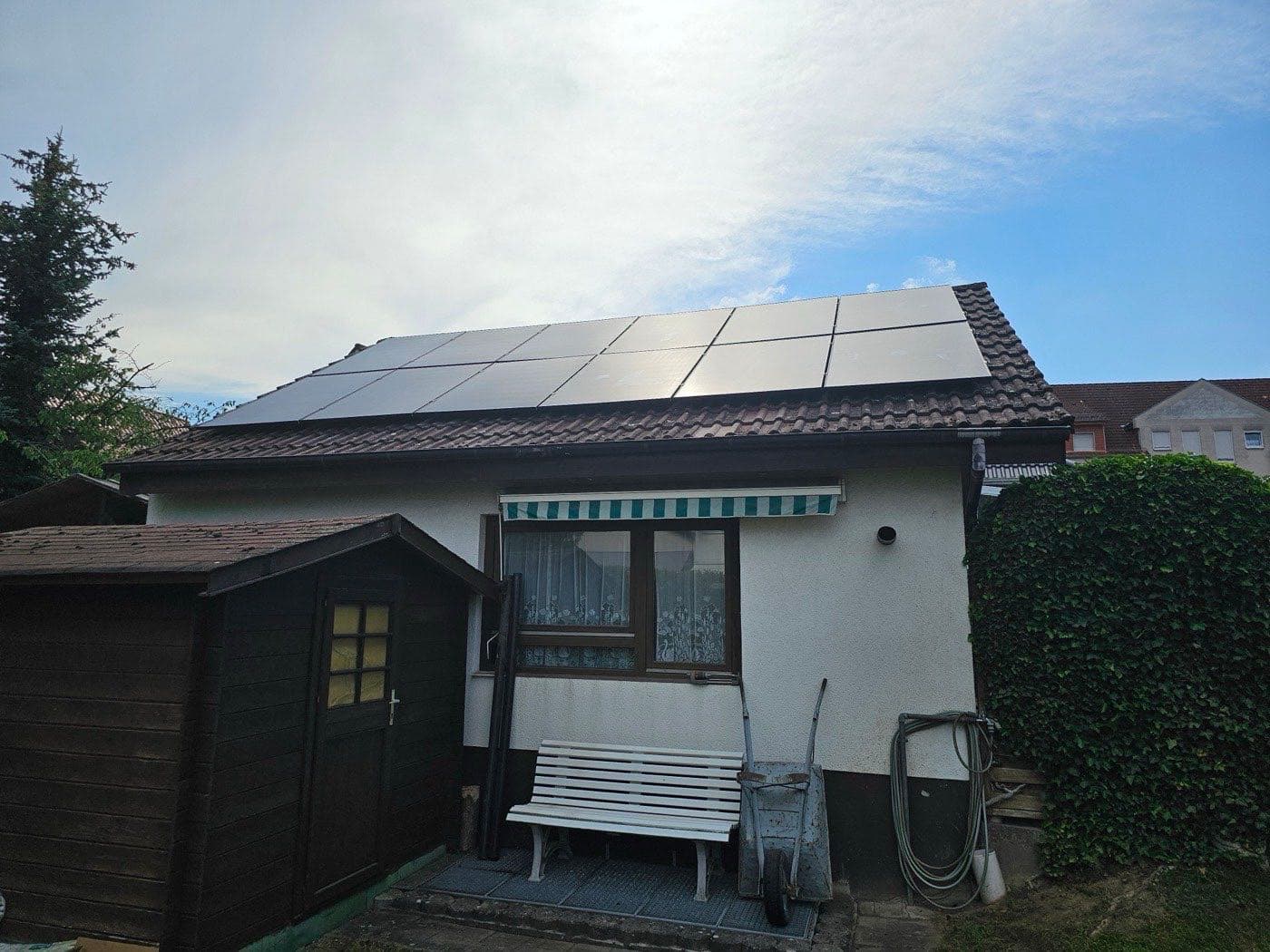 Photovoltaikanlage von Serious Solar im Einzugsgebiet von Schriesheim
