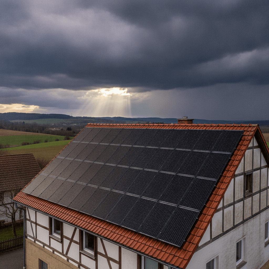 PV-Anlage & Starkregen: Wie sicher ist deine Solaranlage bei Unwetter?