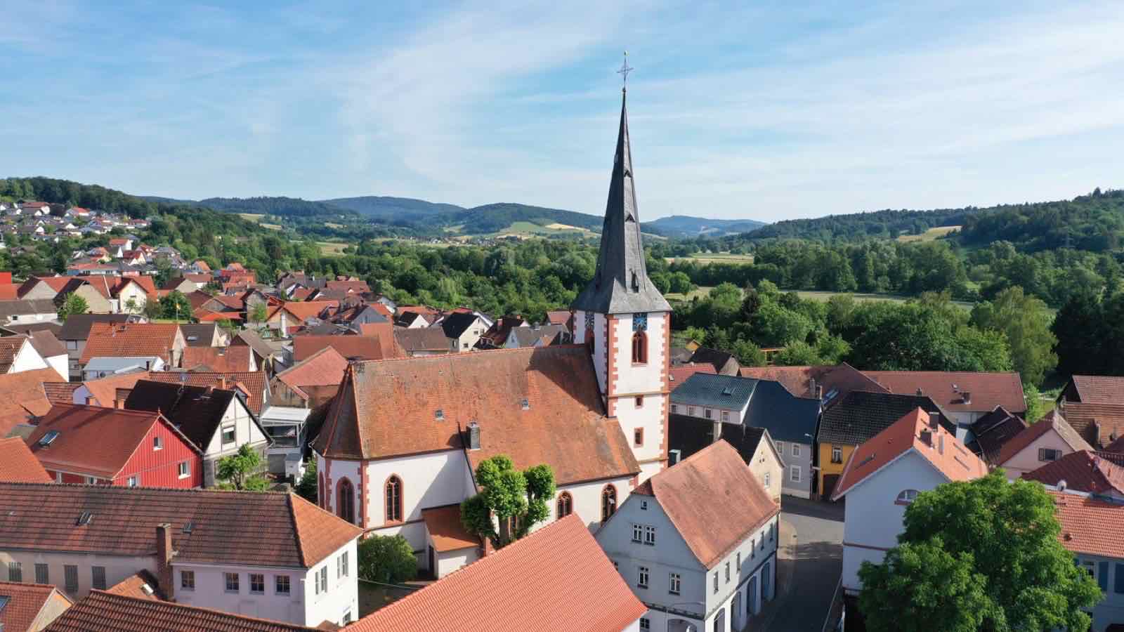 Ortsansicht von Brensbach im Odenwaldkreis