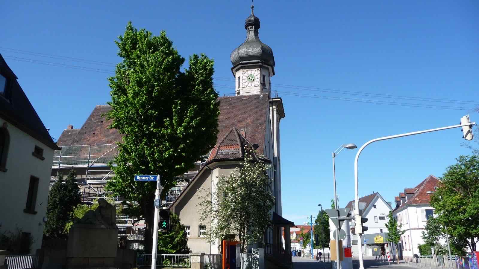 Ortsansicht von Edigheim im Stadt Ludwigshafen