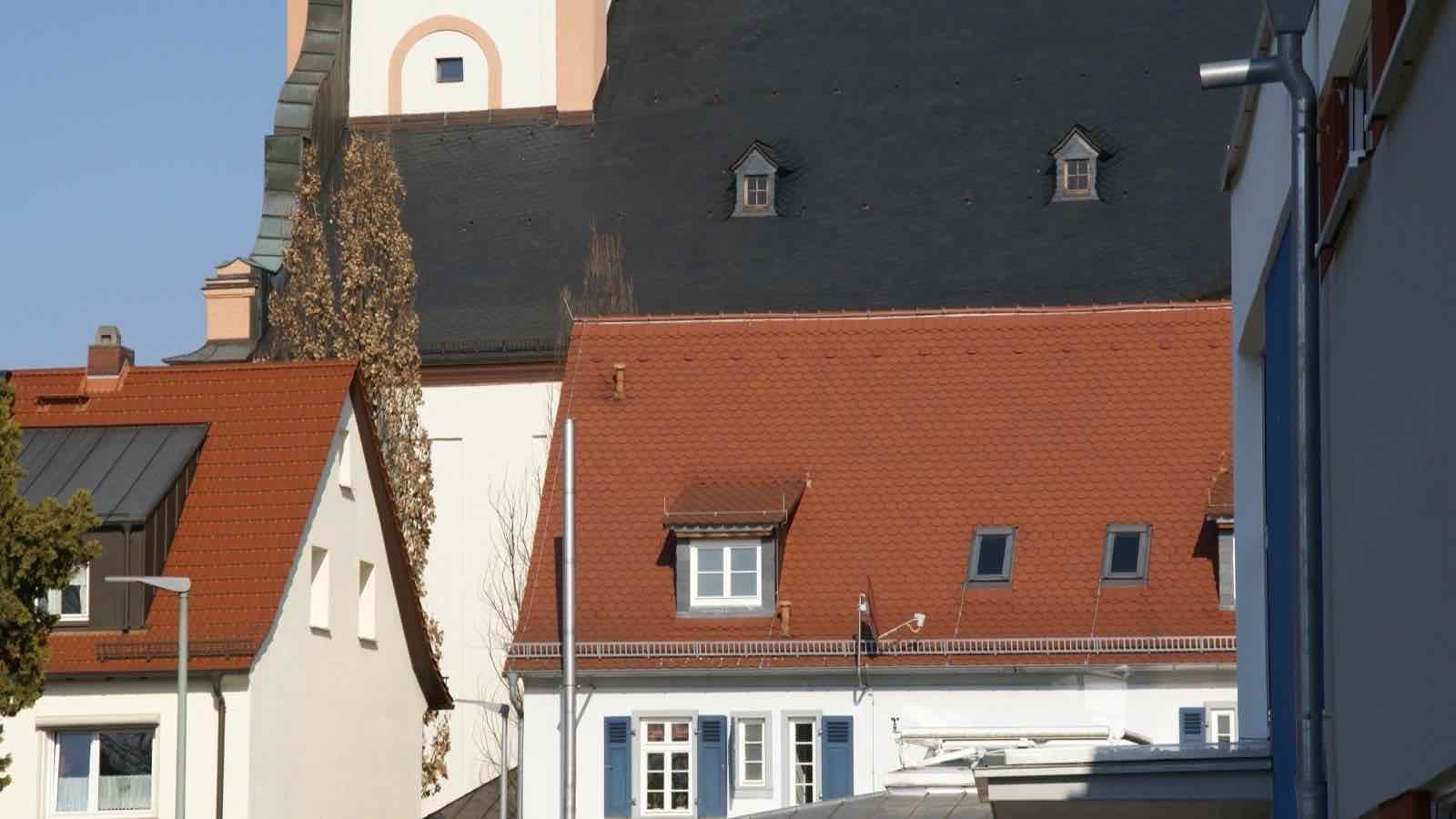 Ortsansicht von Gernsheim im Kreis Groß-Gerau