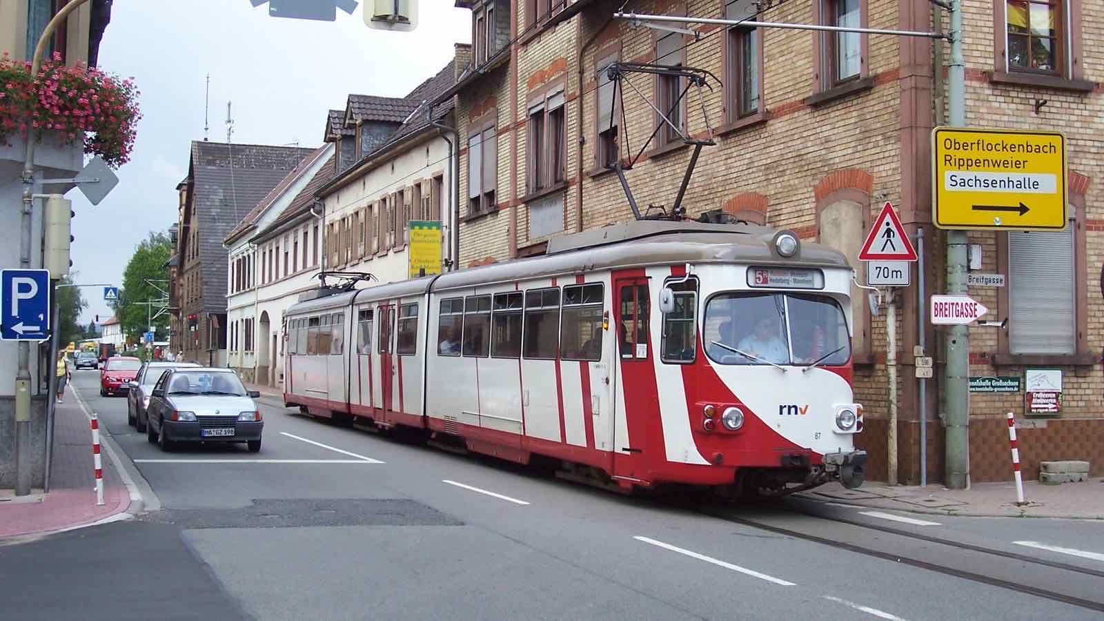 Ortsansicht von Großsachsen im Rhein-Neckar-Kreis