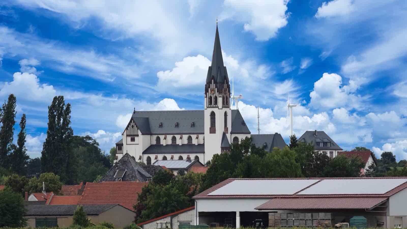 Ortsansicht von Horchheim im Stadt Worms