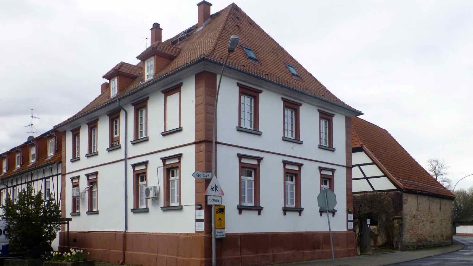 Ortsansicht von Hüttenfeld im Kreis Bergstraße