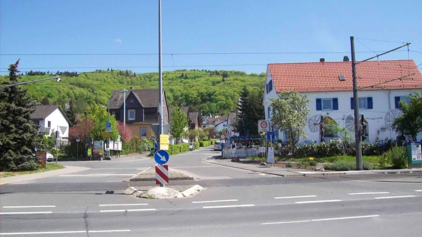 Ortsansicht von Malchen im Kreis Darmstadt-Dieburg