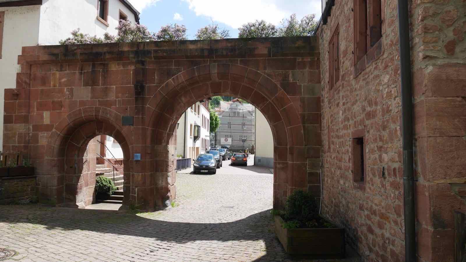 Ortsansicht von Schönau (Odenwald) im Rhein-Neckar-Kreis