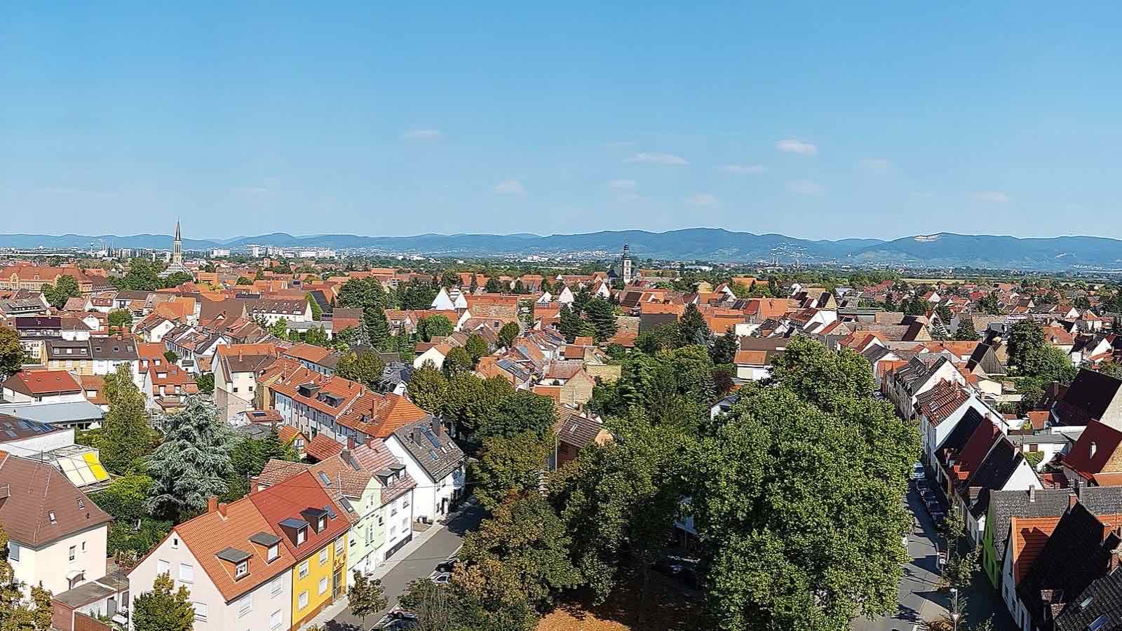 Ortsansicht von Seckenheim im Stadt Mannheim