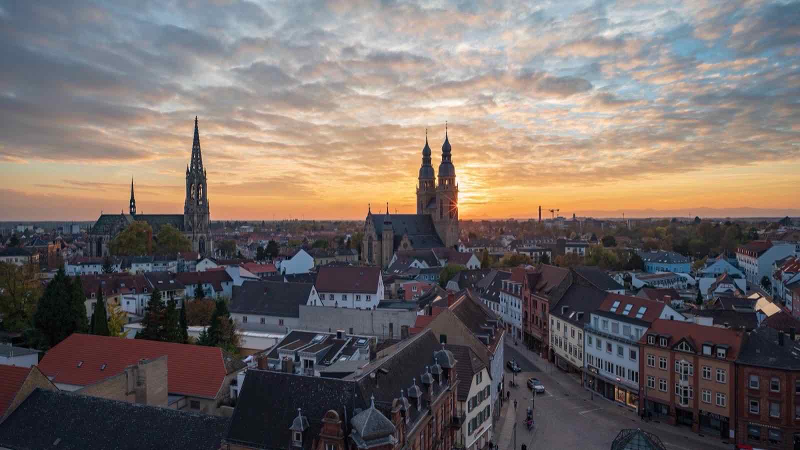 Ortsansicht von Speyer im Stadt Speyer