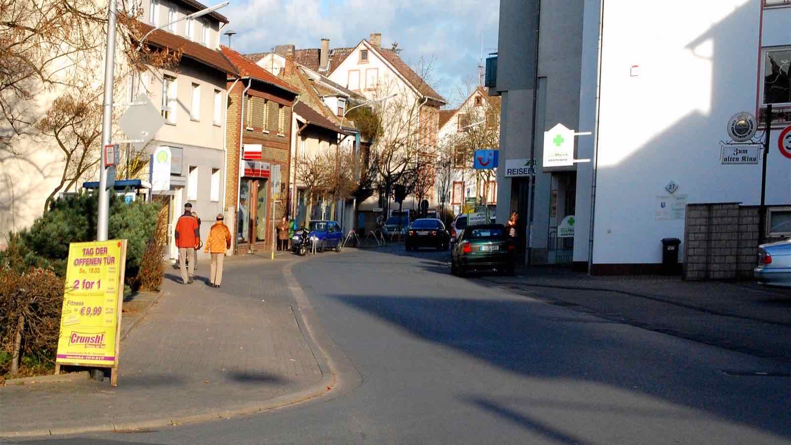Ortsansicht von Weiterstadt im Kreis Darmstadt-Dieburg
